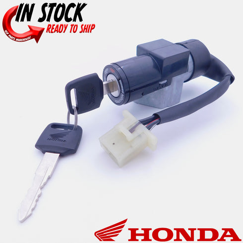 2017 - 2020 GROM NEW GENUINE OEM HONDA IGNITION SWITCH WITH 2 NEW CUT KEYS